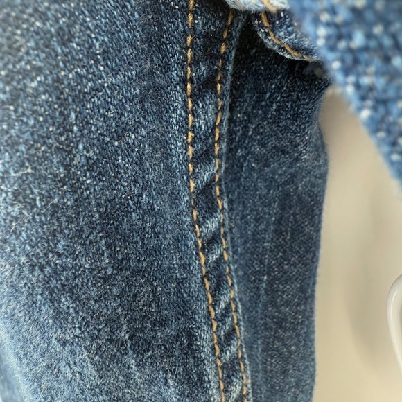 Girls Urban Pipeline Jeans Size 14 Regular Dark Wash Straight Leg 100% Cotton - Picture 5 of 7